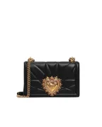 Dolce&Gabbana Кожаная сумка Devotion Medium - Артикул: BB6652-AV967