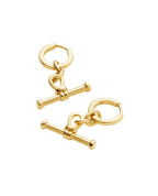 Missoma Серьги Ridge T-Bar - Артикул: TBR-G-E1-NS