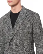 Dolce&Gabbana Пиджак двубортный Portofino из шерсти - Артикул: G2NZ2T-FCZAH