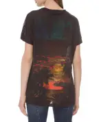 Balmain Льняная футболка - Артикул: RF11122I061