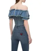 Dolce&Gabbana Джинсовый топ - Артикул: F73G3D-G897L