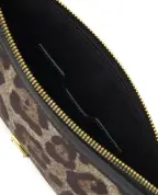 Dolce&Gabbana Визитница в леопардовом принте - Артикул: BI3436-A0007