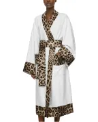 Dolce&Gabbana Халат з махрової бавовни - Артикул: TCF010-TCAGO
