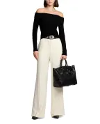 Ralph Lauren Collection Сумка Ricky 33 из телячьей кожи - Артикул: 435189535001