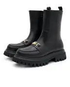 Dolce&Gabbana Дитячі шкіряні черевики - Артикул: D11328-AO227-M