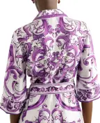 Dolce&Gabbana Платье из шелка с принтом - Артикул: F0AH2T-HI1S5