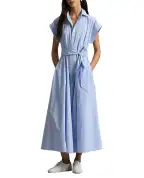 Polo Ralph Lauren Сукня-сорочка в смужку - Артикул: 211A96363001