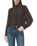 NILI LOTAN Блуза REVI из шелка - Артикул: 13258-W30