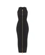 Balmain Платье длинное без рукавов - Артикул: FF0RO170KI96