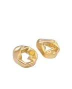 Completedworks Сережки з переробленого золота по вермелю - Артикул: R2021