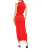 Balmain Сукня довга без рукавів - Артикул: FF0RO170KI96-s