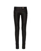 Balmain Кожаные брюки - Артикул: RF1995997142P