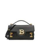 Balmain Шкіряна сумка B-Buzz Shoulder 24 - Артикул: DN1DA828LAVE