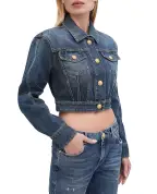 Balmain Джинсовая куртка - Артикул: EF1TC180DF65