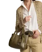 Ralph Lauren Collection Мини-тоут из кожи - Артикул: 435961563006