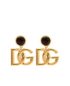 Dolce&Gabbana Сережки-кліпси з логотипом - Артикул: WER6M2-W1111
