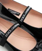 Dolce&Gabbana Балетки з лакованої шкіри з бантико - Артикул: D11294-A4831-M