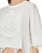Balmain Топ из льна - Артикул: FF1EE130BD05