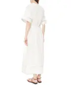 Yves Salomon Сукня зі шкіряними деталями - Артикул: 26EYR03740COAP