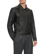 Balmain Шкіряна куртка - Артикул: FH1TD625LD63