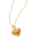 Missoma Кулон-підвіска у формі серця - Артикул: VLT-G-N4-CH7-NS