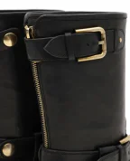 Dolce&Gabbana Ботинки байкерские из кожи - Артикул: CT1081-AW352