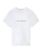 Stella McCartney Футболка оверсайз с логотипом - Артикул: 6J01583SPY48