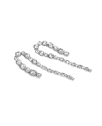 Completedworks Серьги из циркония и переработанного серебра - Артикул: Z42