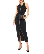 Balmain Платье длинное без рукавов - Артикул: FF0RO170KI96