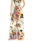 Dolce&Gabbana Штани з квітковим принтом - Артикул: FTDCOT-HS5TR