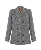 Dolce&Gabbana Двубортное пальто из шерсти - Артикул: F0W3OT-FMZAK