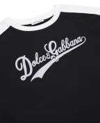 Dolce&Gabbana Дитяча футболка з принтом - Артикул: L5JTQG-G7PWI-B