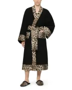 Dolce&Gabbana Тапочки з махрової бавовни - Артикул: TCF001-TCAGW