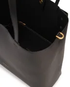 Balmain Кожаная сумка Emblème Shopping - Артикул: DN1FE836LGSR
