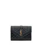 Saint Laurent Шкіряний гаманець - Артикул: 651026-BOW91