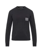 Dolce&Gabbana Світшот із вовни - Артикул: GXX28T-JDVCT
