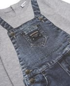 Dolce&Gabbana Детский бодик с принтом - Артикул: L1JOCI-G7PVE