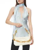 Balmain Сумка Sync Medium зі шкіри - Артикул: FN1BS002LBFO