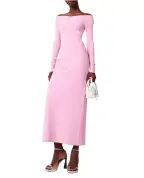 Stella McCartney Платье с длинными рукавами - Артикул: 6K11733S2543