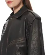 Saint Laurent Кожаная куртка - Артикул: 827436-YCNX2