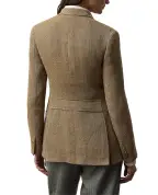 Ralph Lauren Collection Твидовый пиджак Ronan из льна - Артикул: 290P00362001