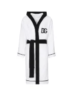 Dolce&Gabbana Халат з махрової бавовни - Артикул: TCF015-TCAHC