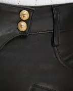 Balmain Кожаные брюки - Артикул: RF1995997142P