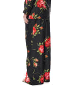 Dolce&Gabbana Пижамные брюки из шёлка - Артикул: FTDIVT-IS11G