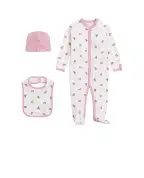 Polo Ralph Lauren Подарочный набор  (человечек, шапочка, слюнявчик) - Артикул: 310945860001