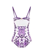 Dolce&Gabbana Купальник с принтом Майолика - Артикул: O9A13J-ONO19
