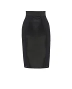 Dolce&Gabbana Спідниця міді з мереживними вставками - Артикул: F4C4BT-GDC2C