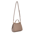 Dolce&Gabbana Кожаная сумка Sicily Large - Артикул: BB6002-B1001