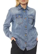 Balmain Джинсова сорочка - Артикул: FF0HC080DF97