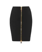 Balmain Спідниця з блискавкою - Артикул: FF0LC290KJ14